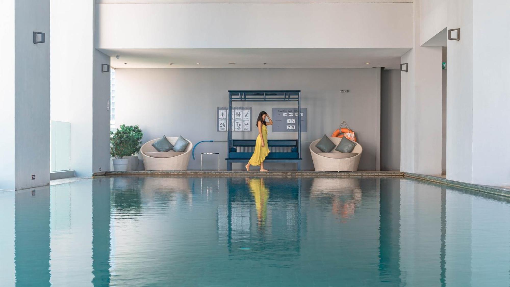 Jasmine 59 Hotel Banguecoque Exterior foto The swimming pool at the hotel