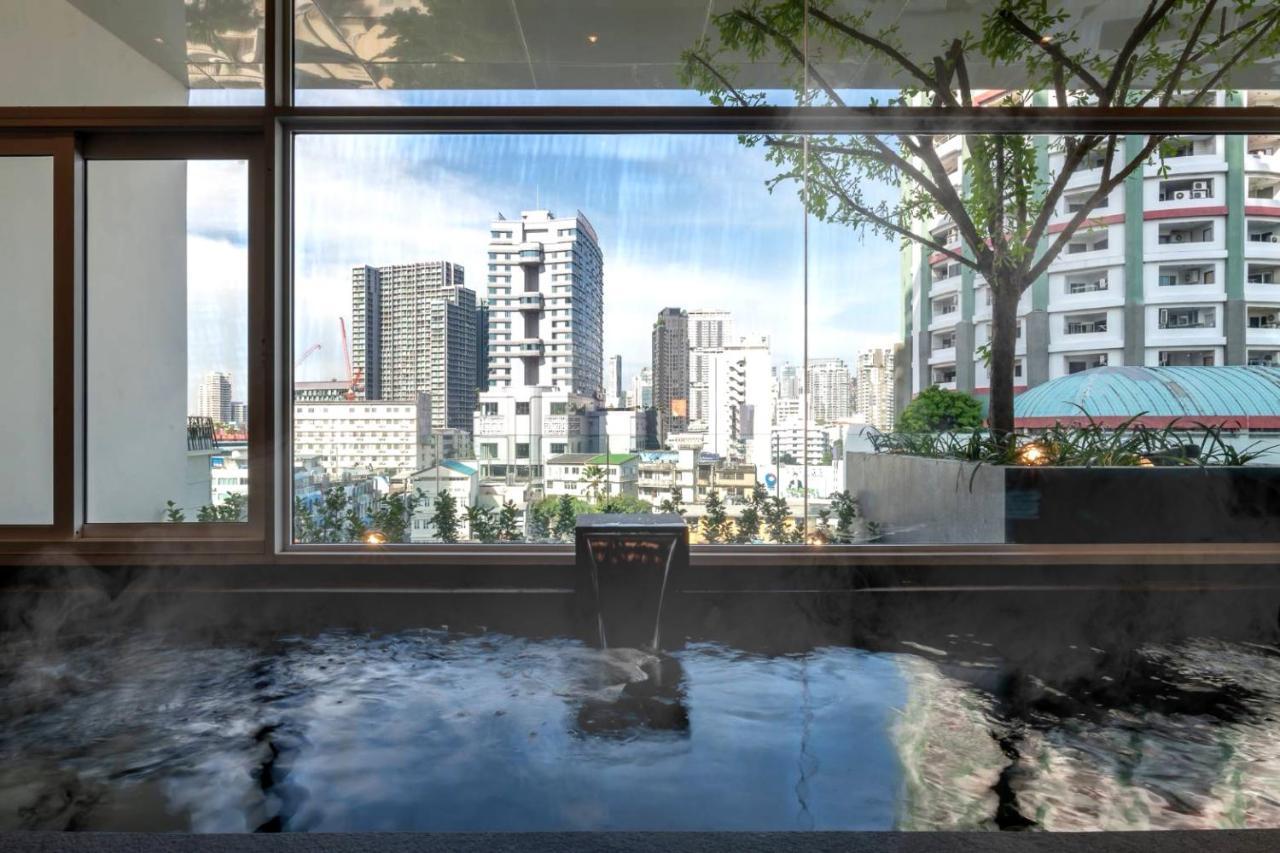 Jasmine 59 Hotel Banguecoque Exterior foto A rendering of the rooftop pool at the hotel
